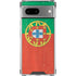 Portugal Flag Distressed Google Pixel 8a Clear Case